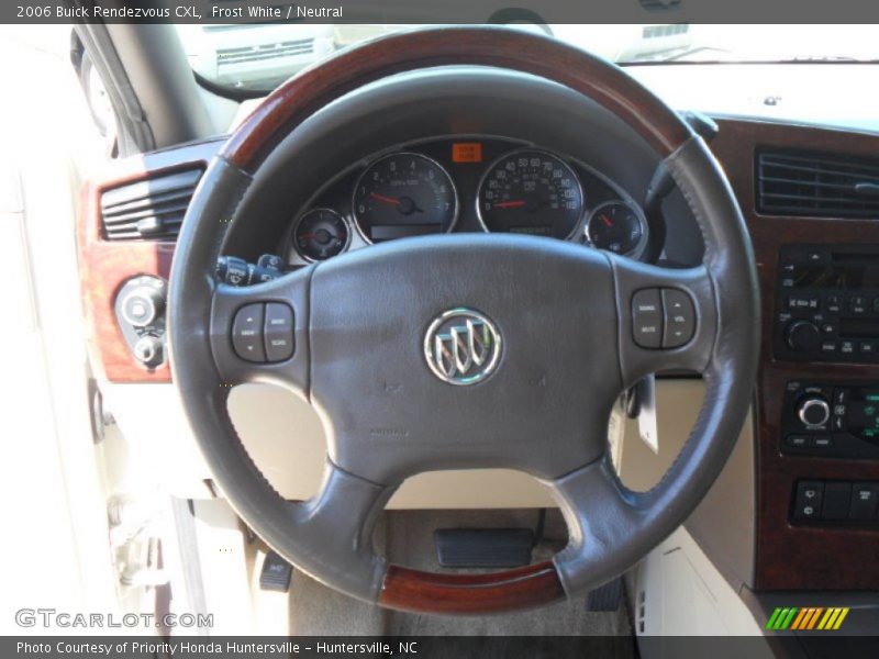 Frost White / Neutral 2006 Buick Rendezvous CXL