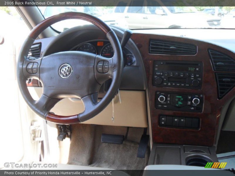 Frost White / Neutral 2006 Buick Rendezvous CXL