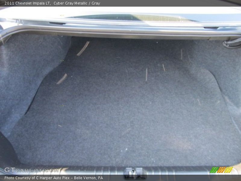 Cyber Gray Metallic / Gray 2011 Chevrolet Impala LT