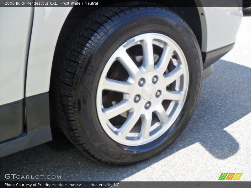 Frost White / Neutral 2006 Buick Rendezvous CXL