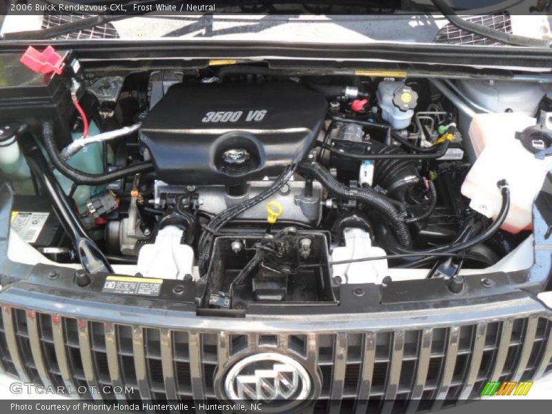 Frost White / Neutral 2006 Buick Rendezvous CXL