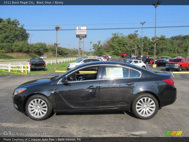 Black Onyx / Ebony 2011 Buick Regal CXL