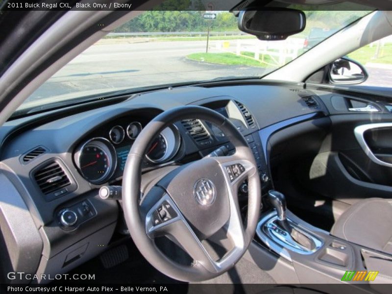 Black Onyx / Ebony 2011 Buick Regal CXL