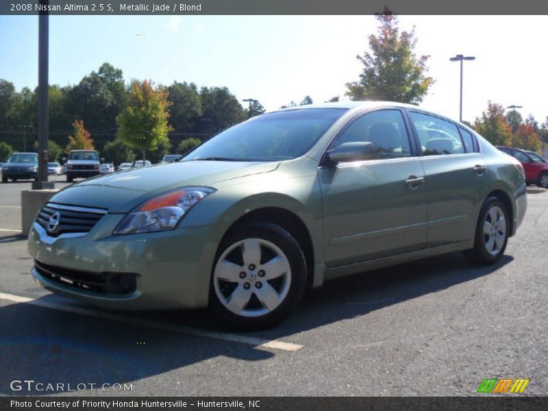 Metallic Jade / Blond 2008 Nissan Altima 2.5 S