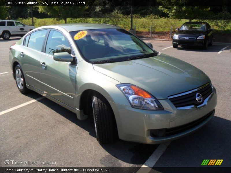 Metallic Jade / Blond 2008 Nissan Altima 2.5 S