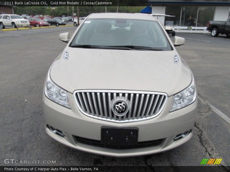 Gold Mist Metallic / Cocoa/Cashmere 2011 Buick LaCrosse CXL