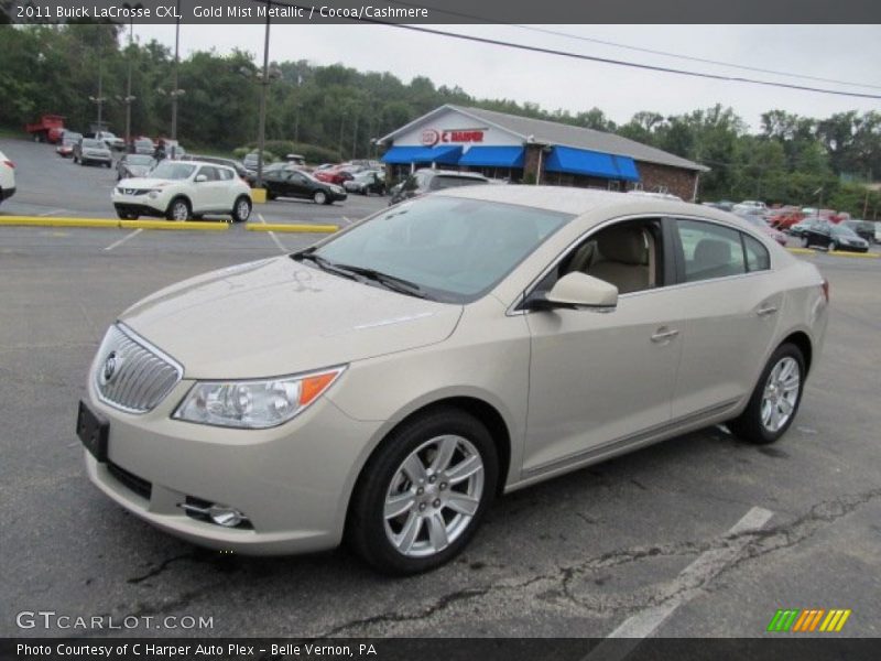 Gold Mist Metallic / Cocoa/Cashmere 2011 Buick LaCrosse CXL
