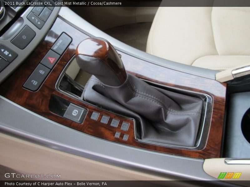 Gold Mist Metallic / Cocoa/Cashmere 2011 Buick LaCrosse CXL