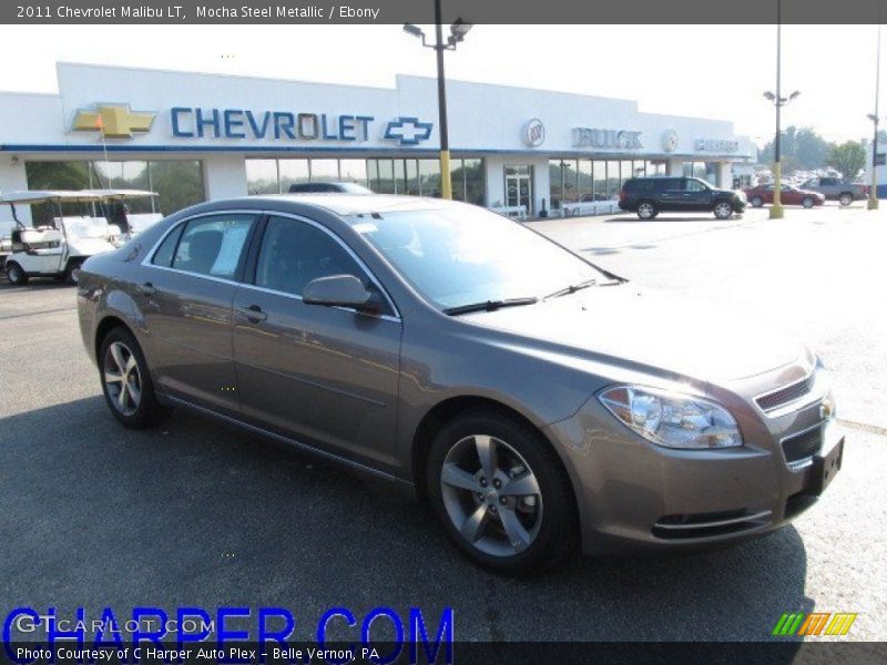 Mocha Steel Metallic / Ebony 2011 Chevrolet Malibu LT