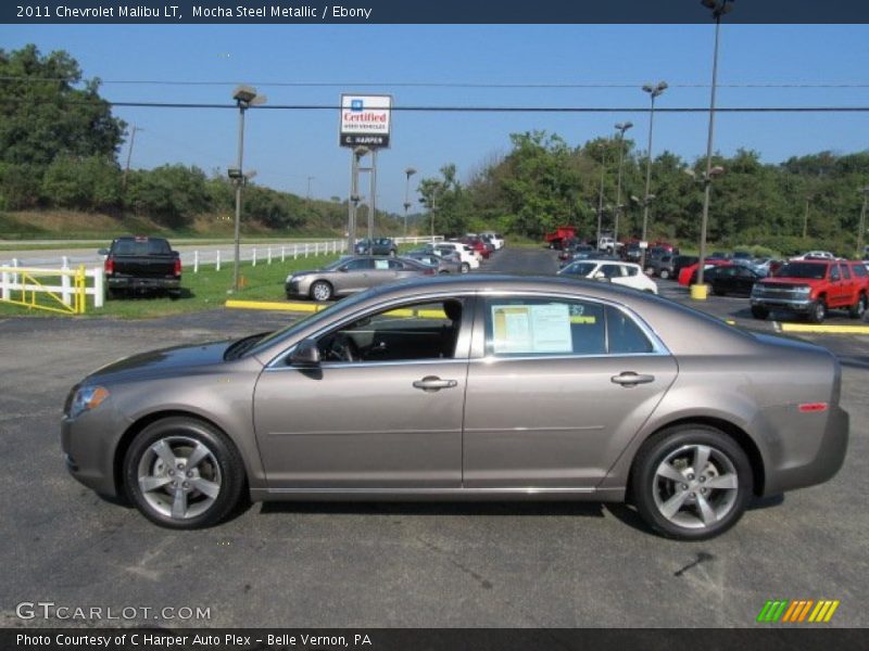 Mocha Steel Metallic / Ebony 2011 Chevrolet Malibu LT