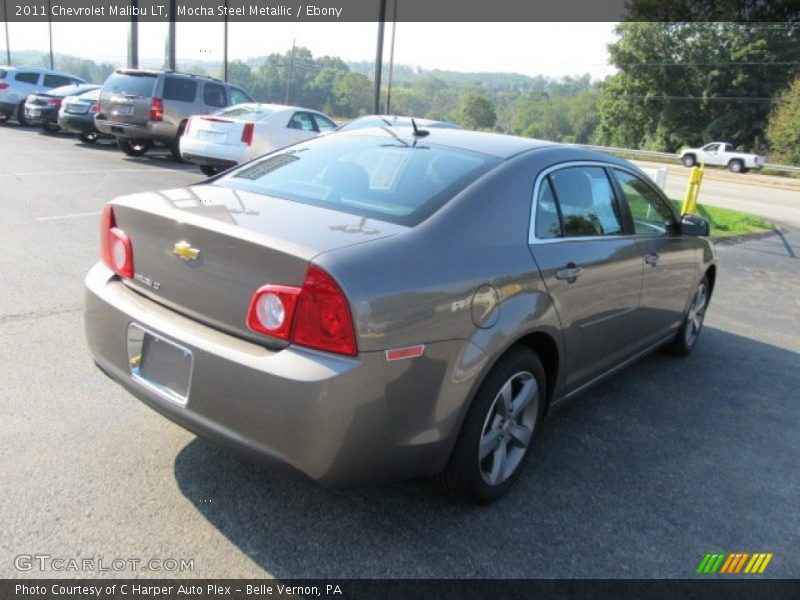 Mocha Steel Metallic / Ebony 2011 Chevrolet Malibu LT