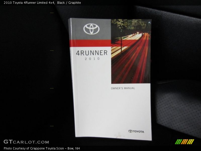 Black / Graphite 2010 Toyota 4Runner Limited 4x4