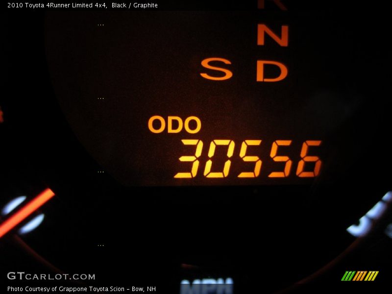 Black / Graphite 2010 Toyota 4Runner Limited 4x4