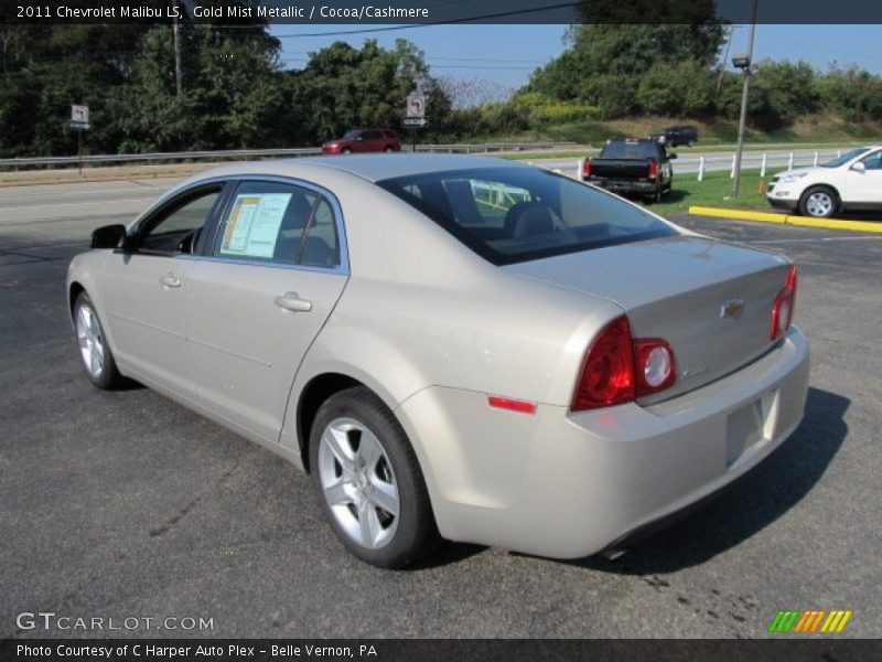  2011 Malibu LS Gold Mist Metallic