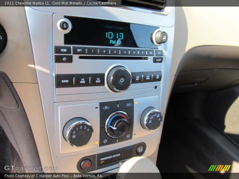 Controls of 2011 Malibu LS