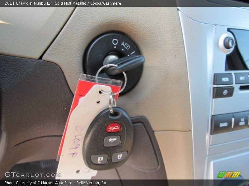 Gold Mist Metallic / Cocoa/Cashmere 2011 Chevrolet Malibu LS