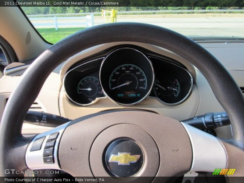 Gold Mist Metallic / Cocoa/Cashmere 2011 Chevrolet Malibu LS