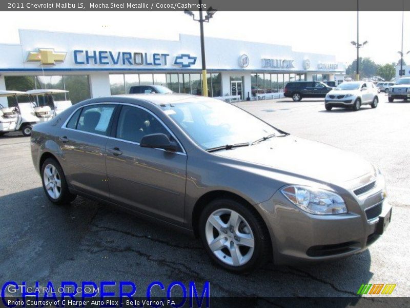 Mocha Steel Metallic / Cocoa/Cashmere 2011 Chevrolet Malibu LS
