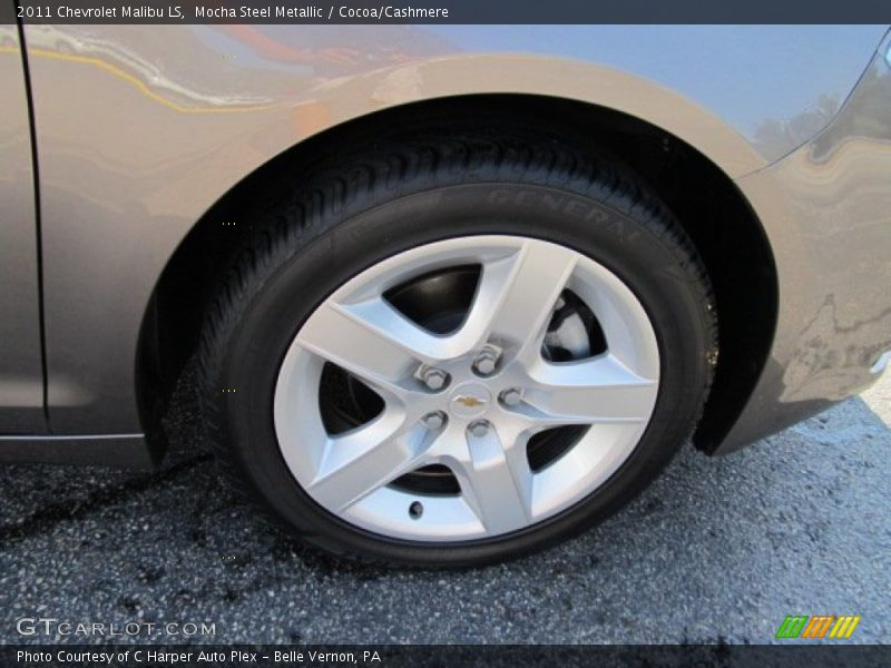Mocha Steel Metallic / Cocoa/Cashmere 2011 Chevrolet Malibu LS