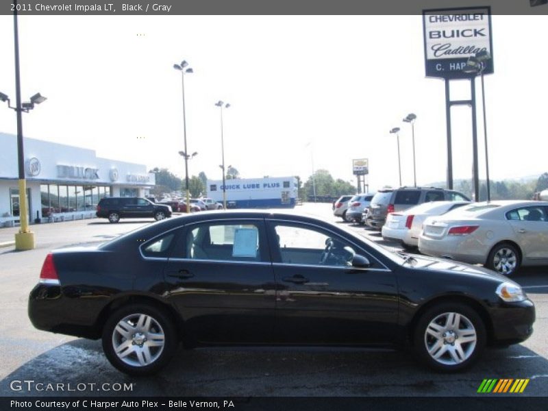 Black / Gray 2011 Chevrolet Impala LT