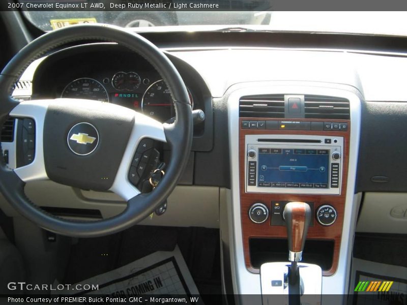 Deep Ruby Metallic / Light Cashmere 2007 Chevrolet Equinox LT AWD