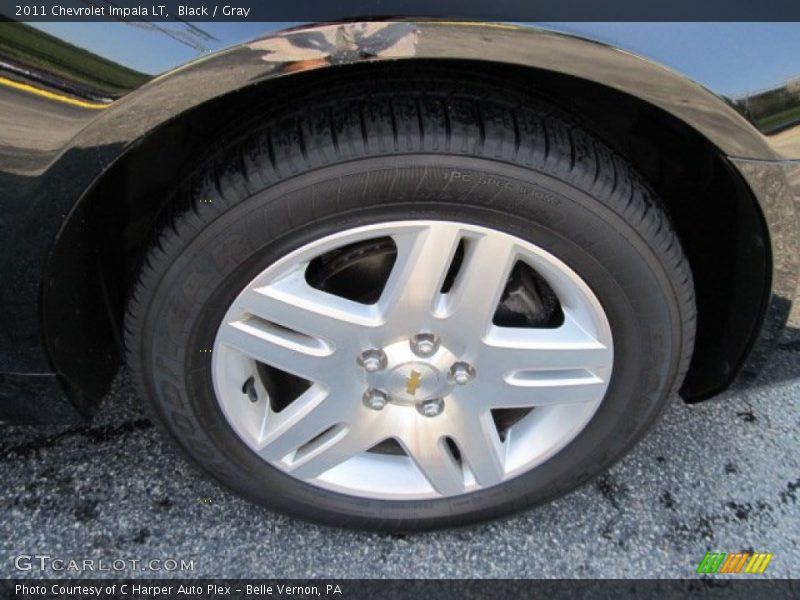 Black / Gray 2011 Chevrolet Impala LT