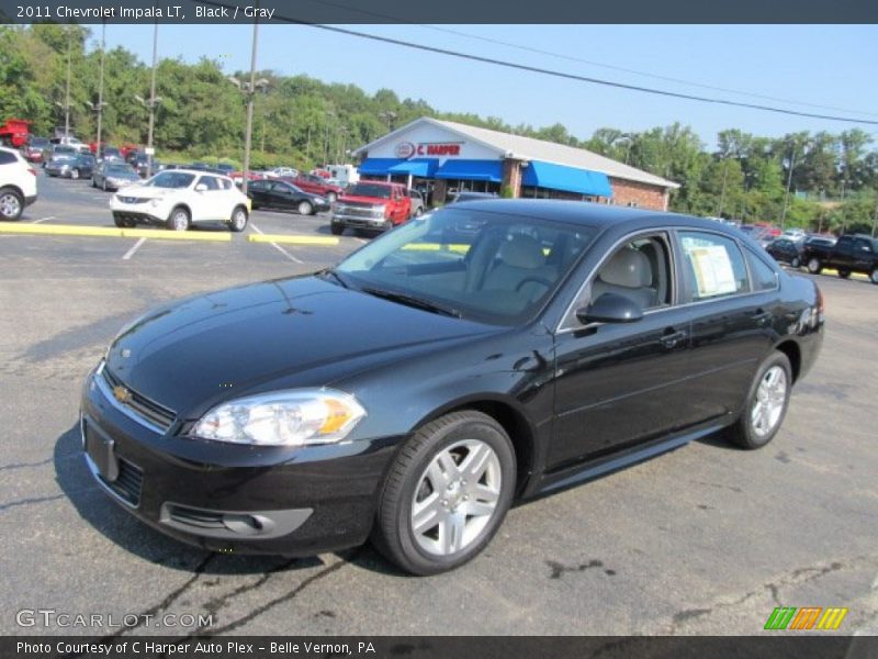 Black / Gray 2011 Chevrolet Impala LT