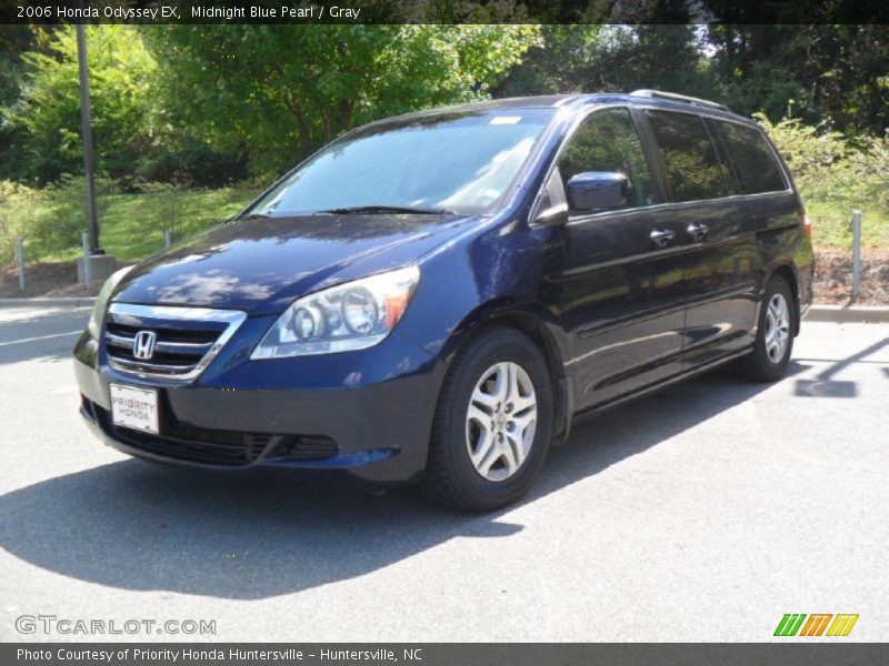 Midnight Blue Pearl / Gray 2006 Honda Odyssey EX