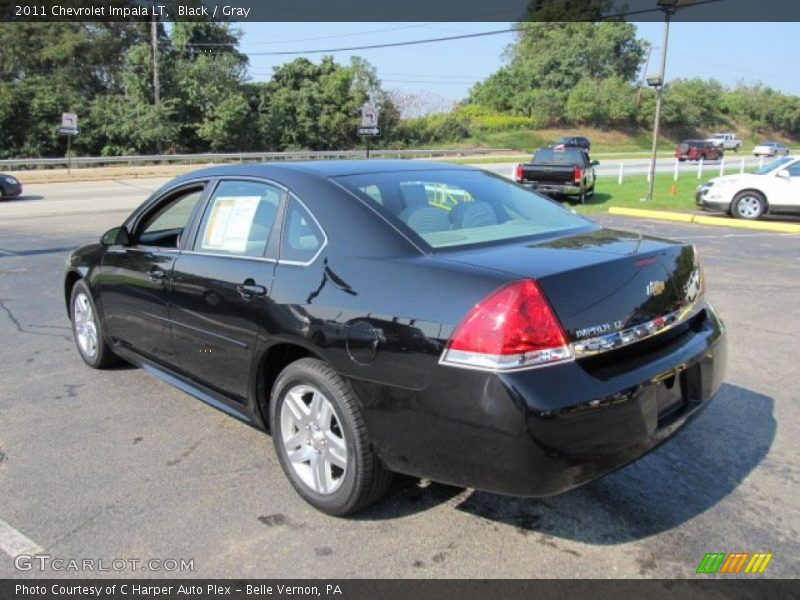 Black / Gray 2011 Chevrolet Impala LT