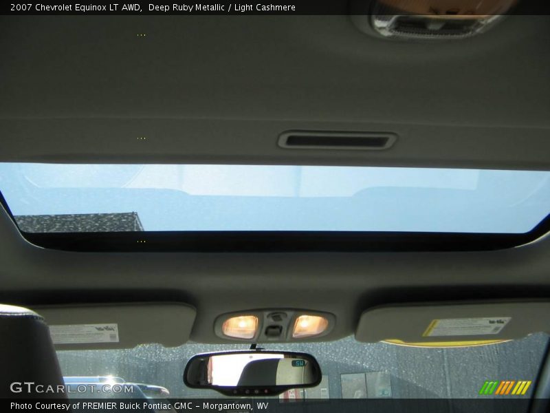 Deep Ruby Metallic / Light Cashmere 2007 Chevrolet Equinox LT AWD