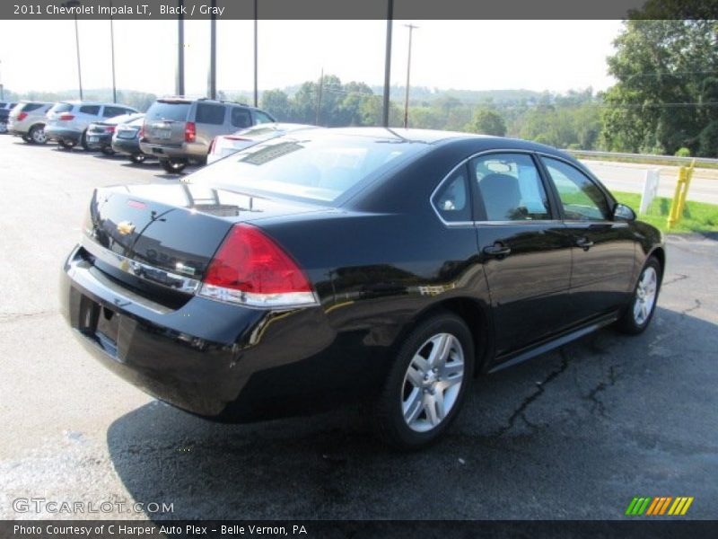 Black / Gray 2011 Chevrolet Impala LT
