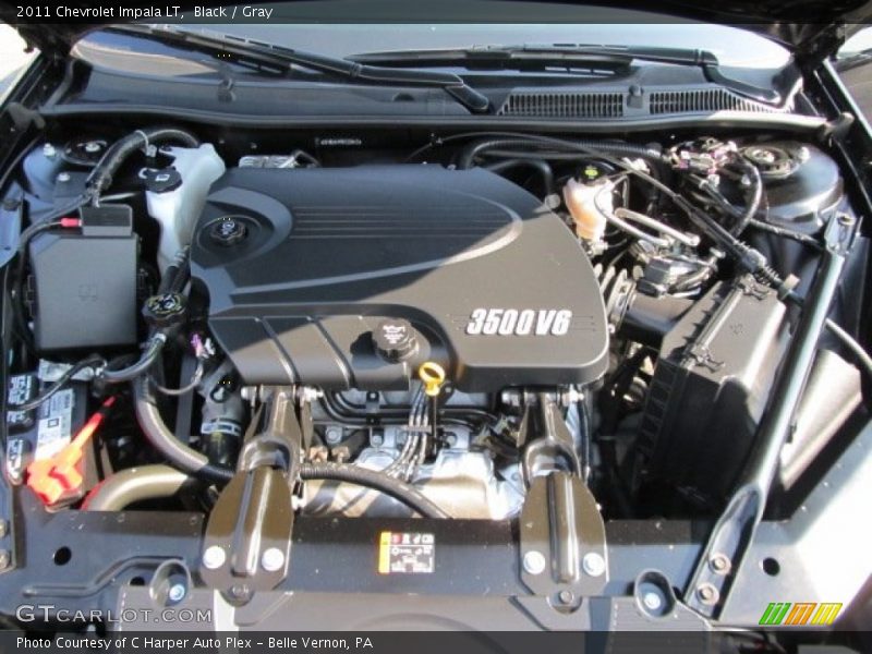 Black / Gray 2011 Chevrolet Impala LT