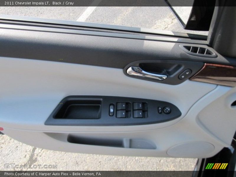 Black / Gray 2011 Chevrolet Impala LT