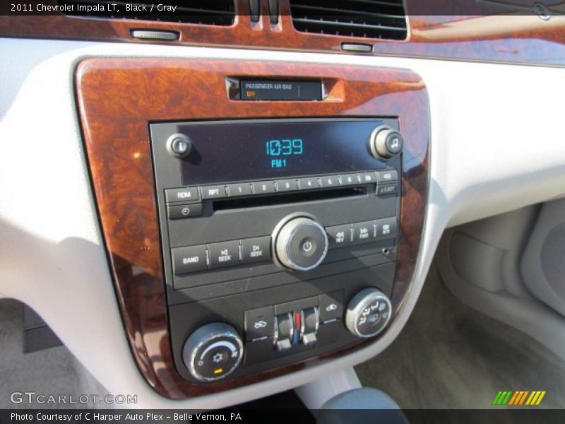 Black / Gray 2011 Chevrolet Impala LT