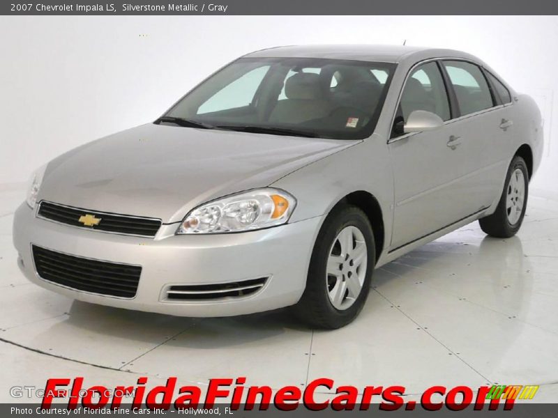 Silverstone Metallic / Gray 2007 Chevrolet Impala LS
