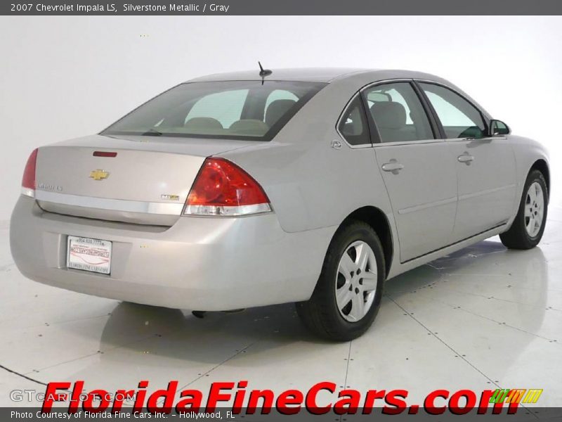 Silverstone Metallic / Gray 2007 Chevrolet Impala LS