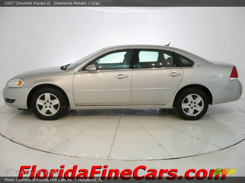 Silverstone Metallic / Gray 2007 Chevrolet Impala LS