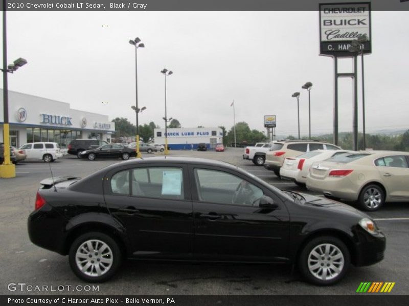 Black / Gray 2010 Chevrolet Cobalt LT Sedan
