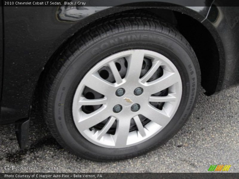 Black / Gray 2010 Chevrolet Cobalt LT Sedan