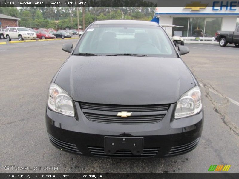 Black / Gray 2010 Chevrolet Cobalt LT Sedan