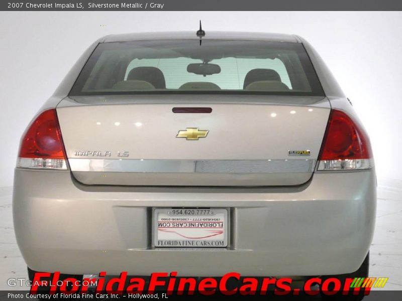 Silverstone Metallic / Gray 2007 Chevrolet Impala LS