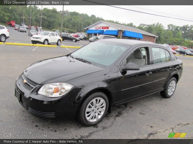 Black / Gray 2010 Chevrolet Cobalt LT Sedan