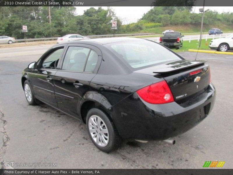 Black / Gray 2010 Chevrolet Cobalt LT Sedan