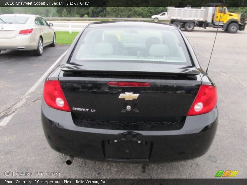 Black / Gray 2010 Chevrolet Cobalt LT Sedan