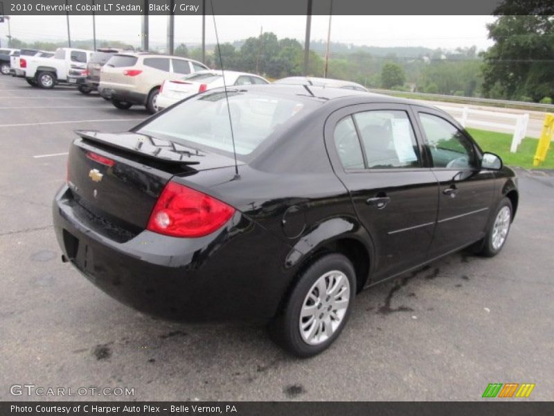 Black / Gray 2010 Chevrolet Cobalt LT Sedan