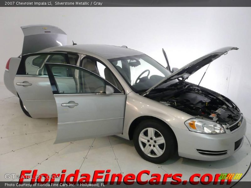 Silverstone Metallic / Gray 2007 Chevrolet Impala LS