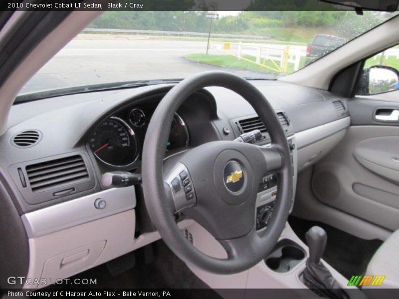 Black / Gray 2010 Chevrolet Cobalt LT Sedan