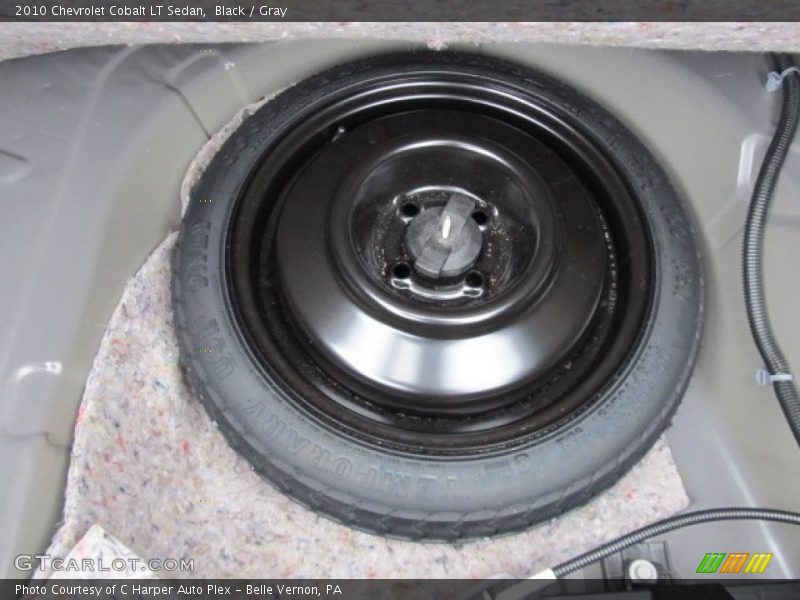 Black / Gray 2010 Chevrolet Cobalt LT Sedan