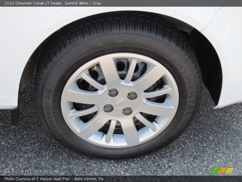 Summit White / Gray 2010 Chevrolet Cobalt LT Sedan