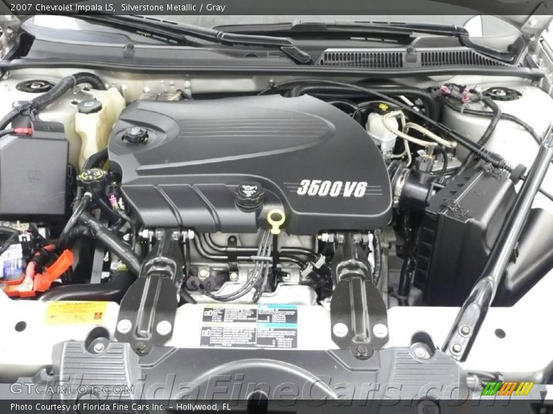 Silverstone Metallic / Gray 2007 Chevrolet Impala LS